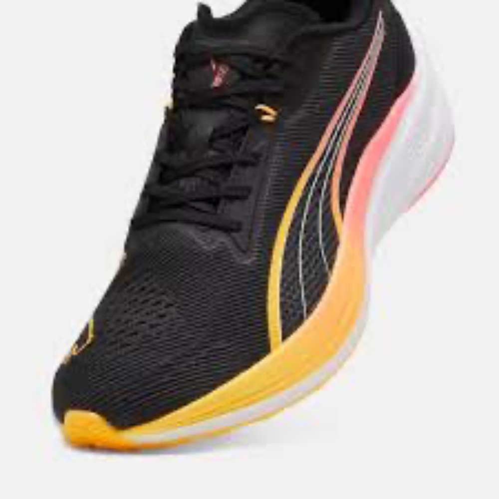 PUMA Darter Pro Running Shoes Men’s Size 11 Black Orange Athletic Sneakers